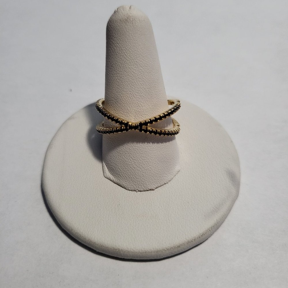 Michael Kors Cross Cutout Ring